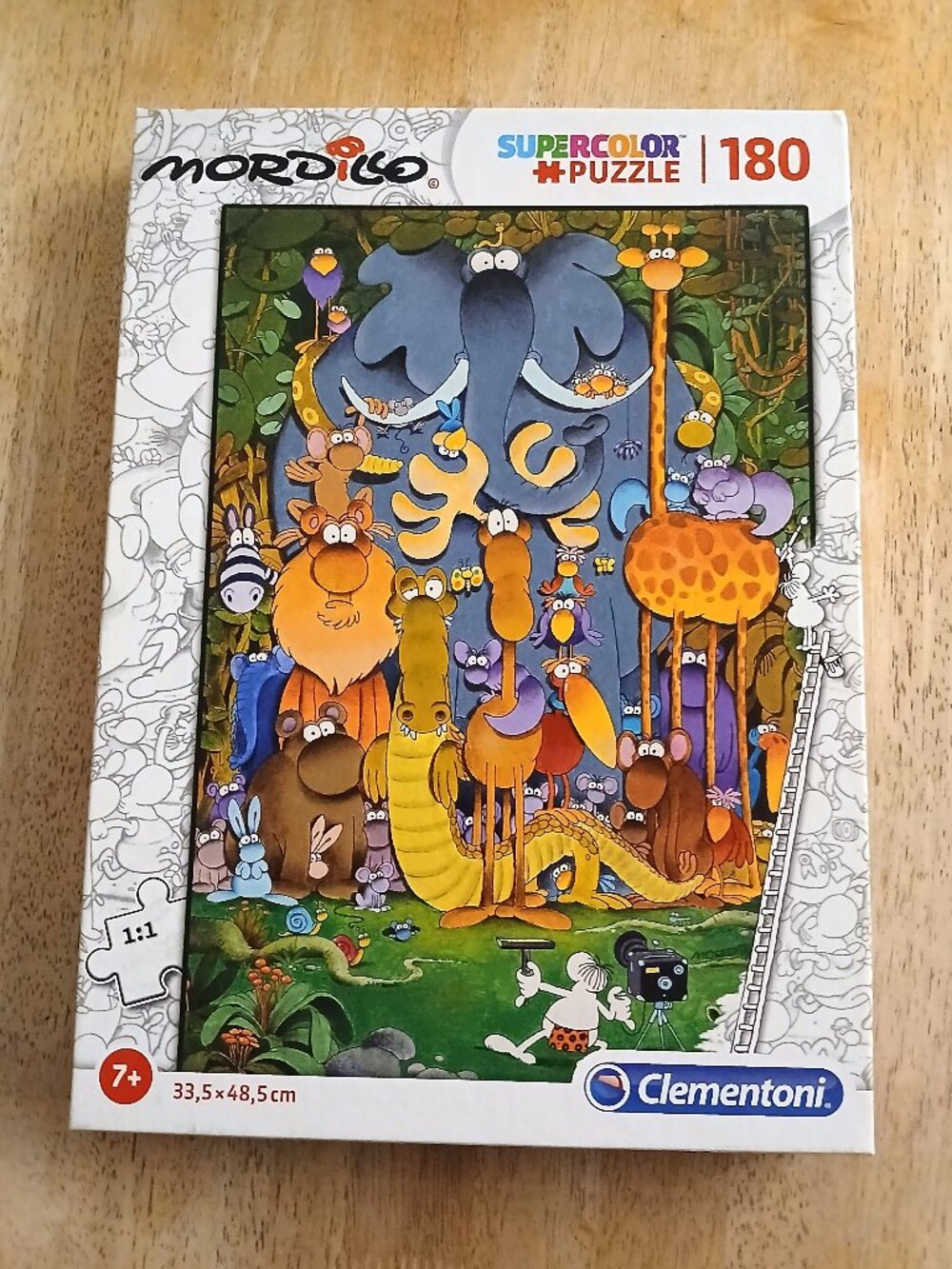 Clementoni Supercolor "The Picture" Jigsaw Puzzle, 180 Pieces